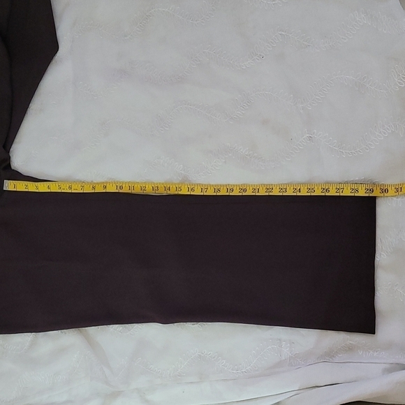 Ellen Tracy Career Pants Brown Size 12 - Picture 6 of 10